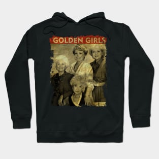 TEXTURE ART- Golden Girls - RETRO STYLE 2 Hoodie